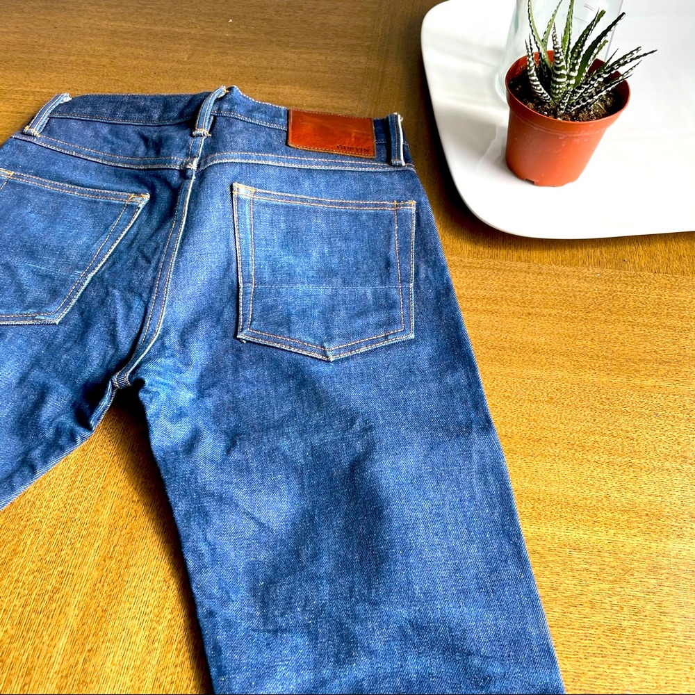 Gustin Skinny-fit Raw Natural Indigo Selvedge 29
